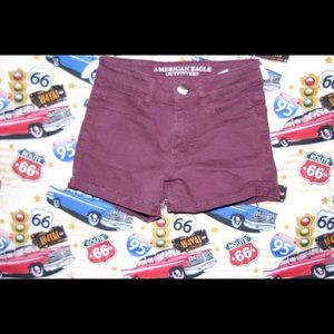 AMERICAN EAGLE HIGH WAISTED SHORTS